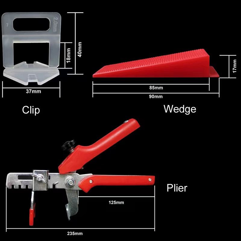 Kìm gốm giá nhà máy bán buôn, hệ thống cân bằng gạch với kìm đẩy kim loại - Daisan Store