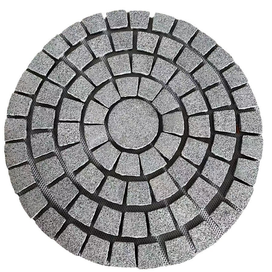 Lát đá granite tròn lưới cứng cho dự án ngoài trời - Daisan Store