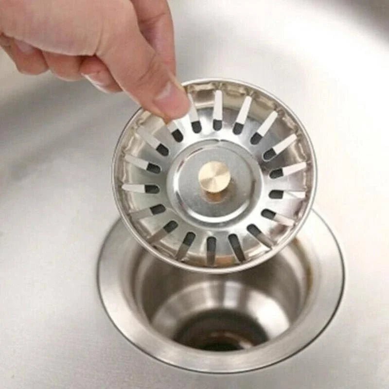 Lưới Lọc Rác Inox Đa Năng Cho Bồn Rửa & Bồn Tắm - Daisan Store
