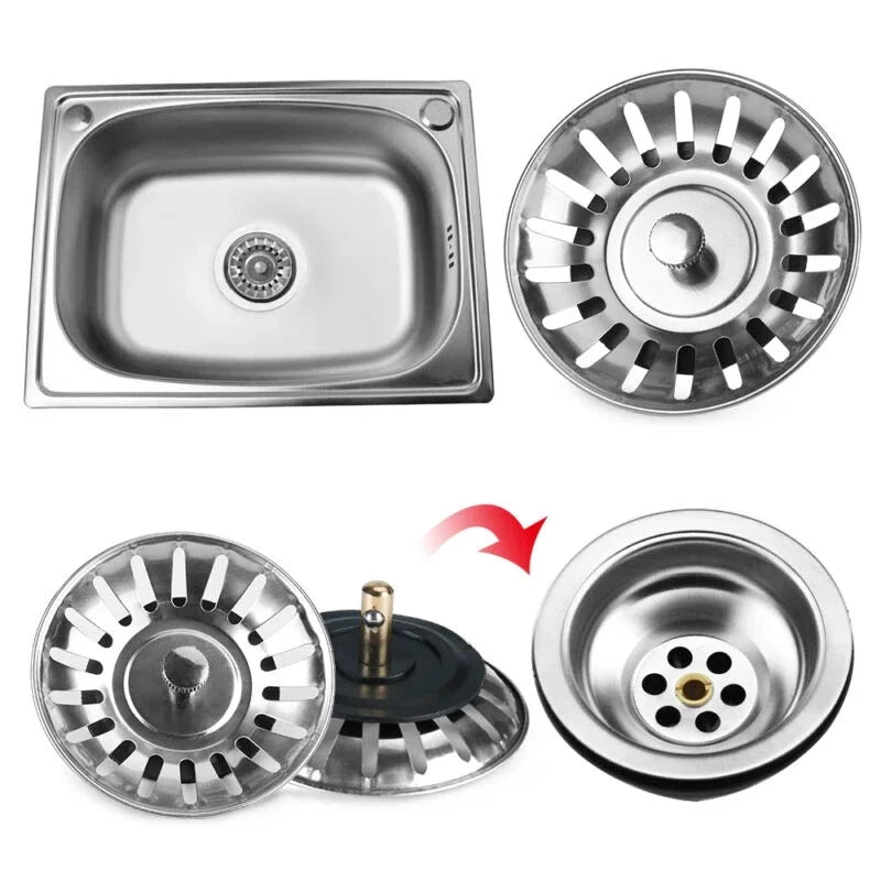 Lưới Lọc Rác Inox Đa Năng Cho Bồn Rửa & Bồn Tắm - Daisan Store