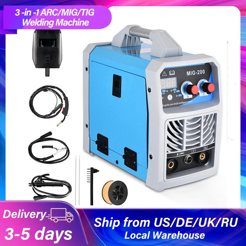 Máy Hàn 3 Trong 1 Arc Mig Tig Di Động IGBT MMA Cao Cấp - Daisan Store