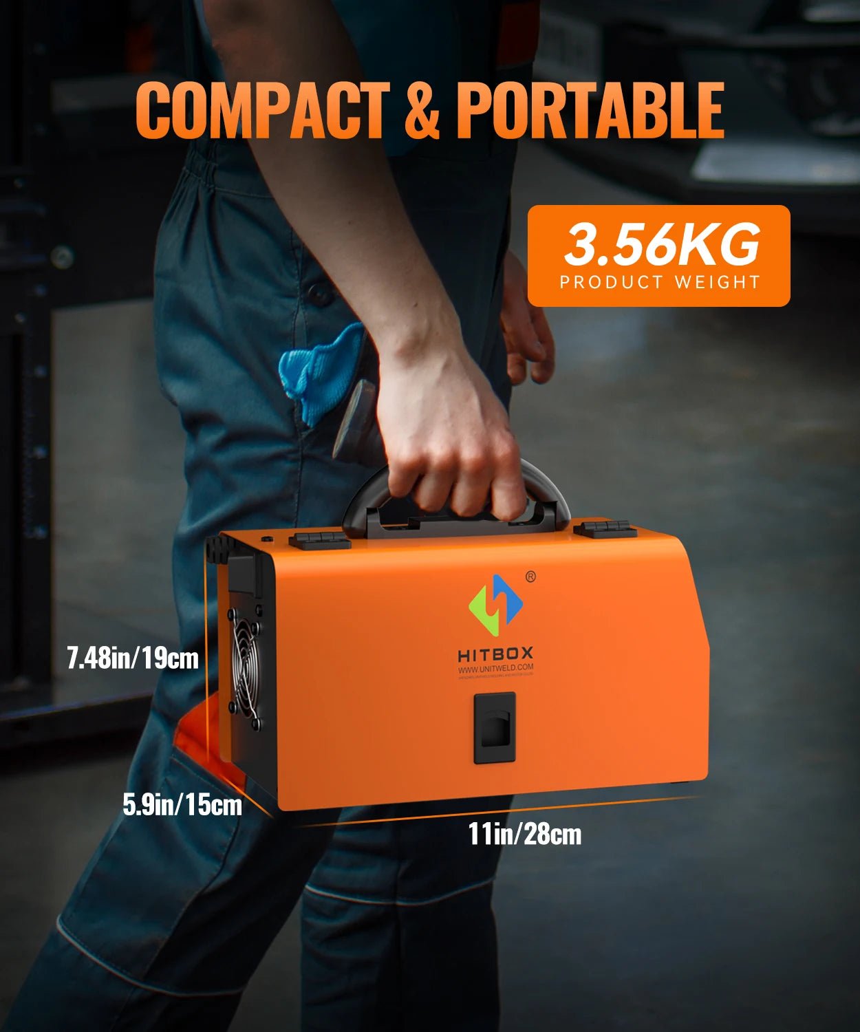 Máy Hàn HITBOX HBM200 3 Trong 1 MIG MMA TIG 110V 220V - Daisan Store
