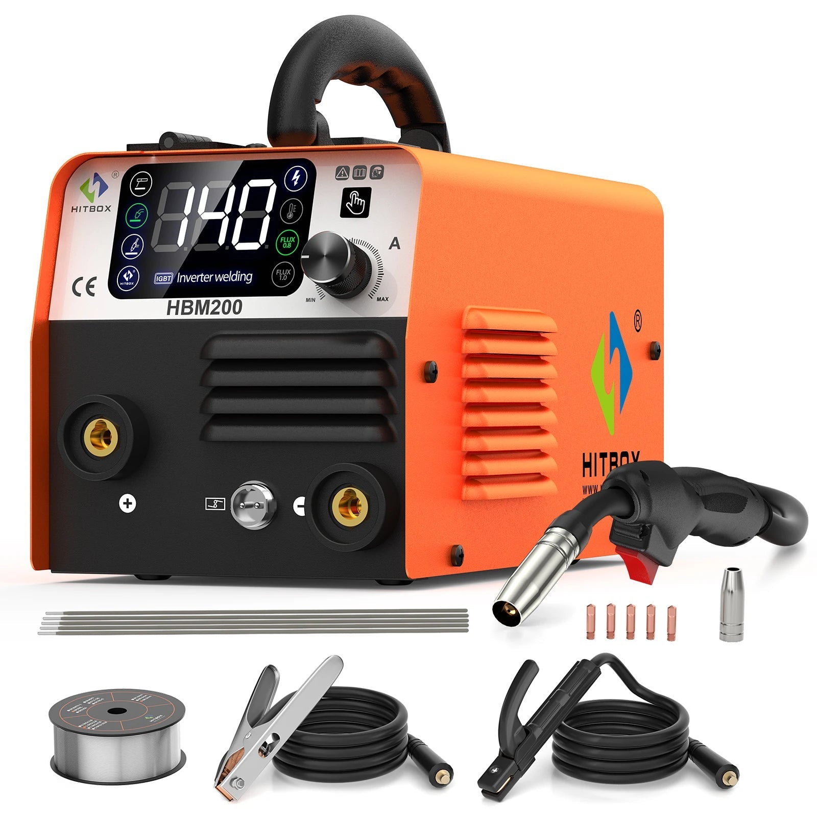 Máy Hàn HITBOX HBM200 3 Trong 1 MIG MMA TIG 110V 220V - Daisan Store