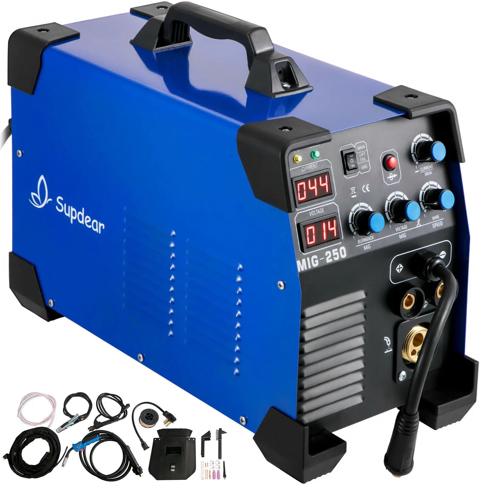 May Han MIG TIG Arc 250A 3 Trong 1 Semi Tu Dong IGBT - Daisan Store
