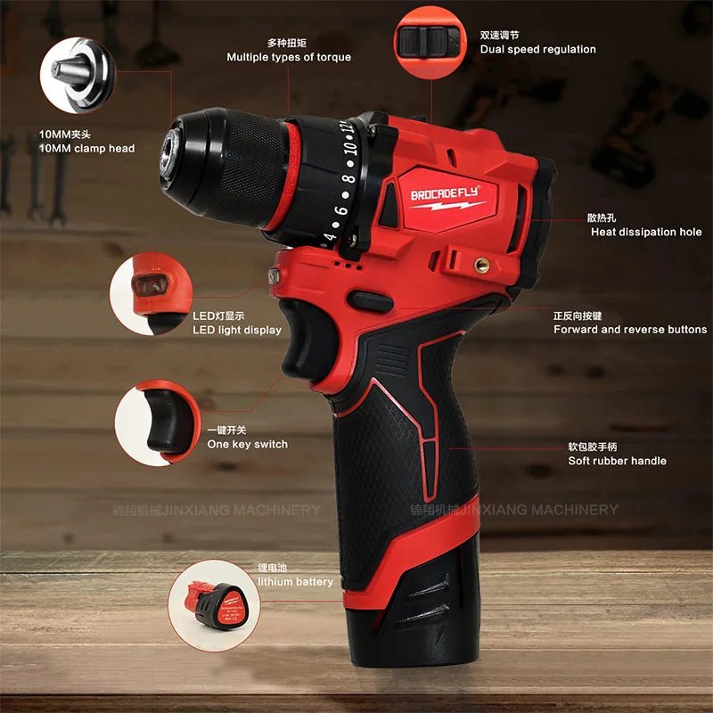 Máy Khoan Vặn Vít Không Dây Milwaukee 18V Đa Năng Compact - Daisan Store