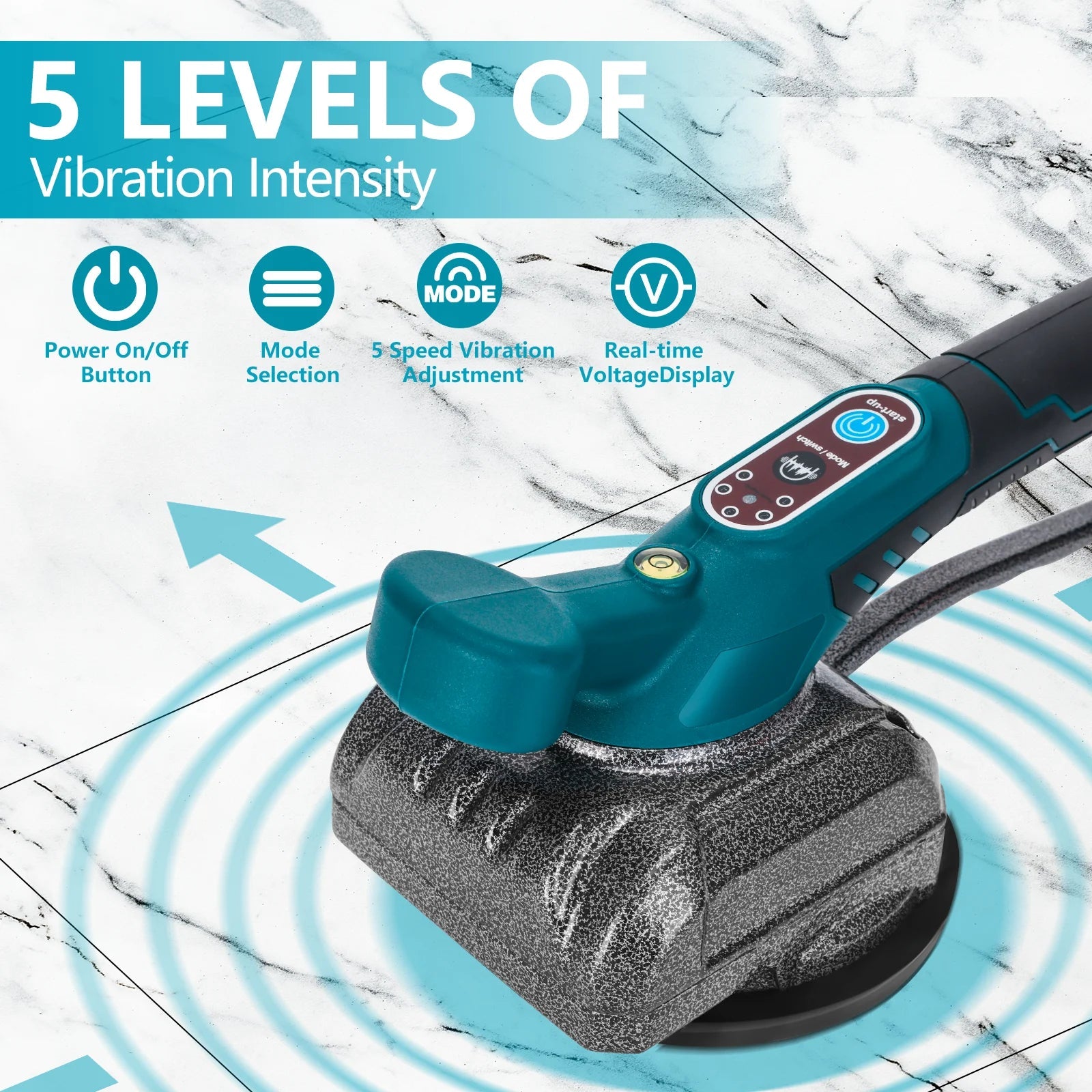 Máy Lát Gạch Dùng Pin Makita 18V 5 Tốc Độ Cân Bằng Rung - Daisan Store