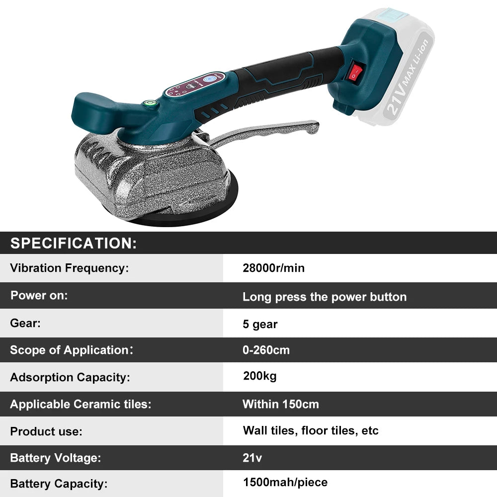 Máy Lát Gạch Makita 18V 5 Tốc Độ Rung Cân Bằng Đa Năng - Daisan Store