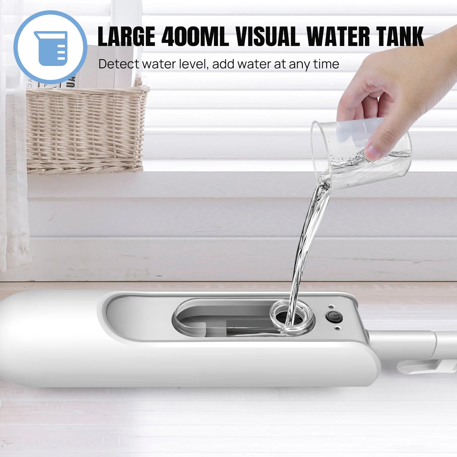 Máy lau nhà hơi nước DayPlus 1500W đa năng tháo rời - Daisan Store