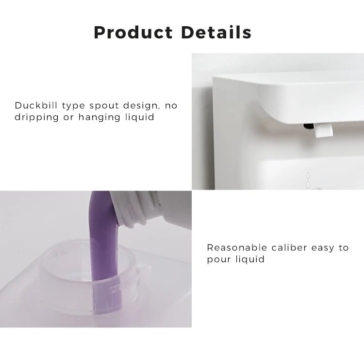 Máy Xịt Bọt Tự Động 600ml Cảm Ứng Đôi Sạc Đa Cấp - Daisan Store