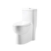 Medyag MLZ - 17A/C Bộ đồ dùng phòng tắm Nắp đậy êm ái Bồn cầu một khối Siphonic xoáy siêu mạnh - Daisan Store