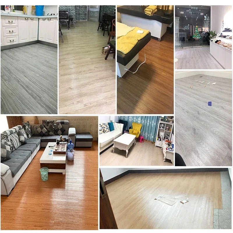 Miếng Dán Sàn Gỗ PVC Hiện Đại Chống Thấm Trong Nhà Dễ Dàng - Daisan Store