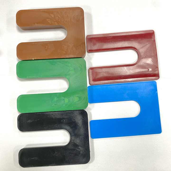 Miếng đệm gạch hình chữ U 3/8&39;&39; bằng nhựa cho kính xây dựng Window Packer Horseshoe Shim - Daisan Store