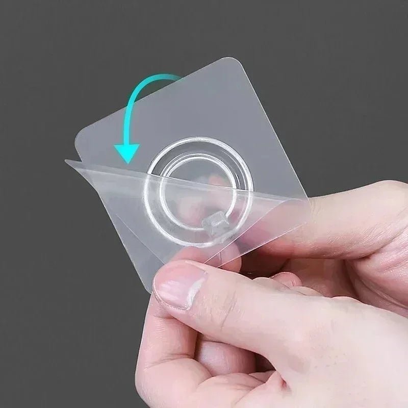 Móc Dán Trong Suốt Treo Đồ Nhà Bếp Nhà Tắm 20c - Daisan Store