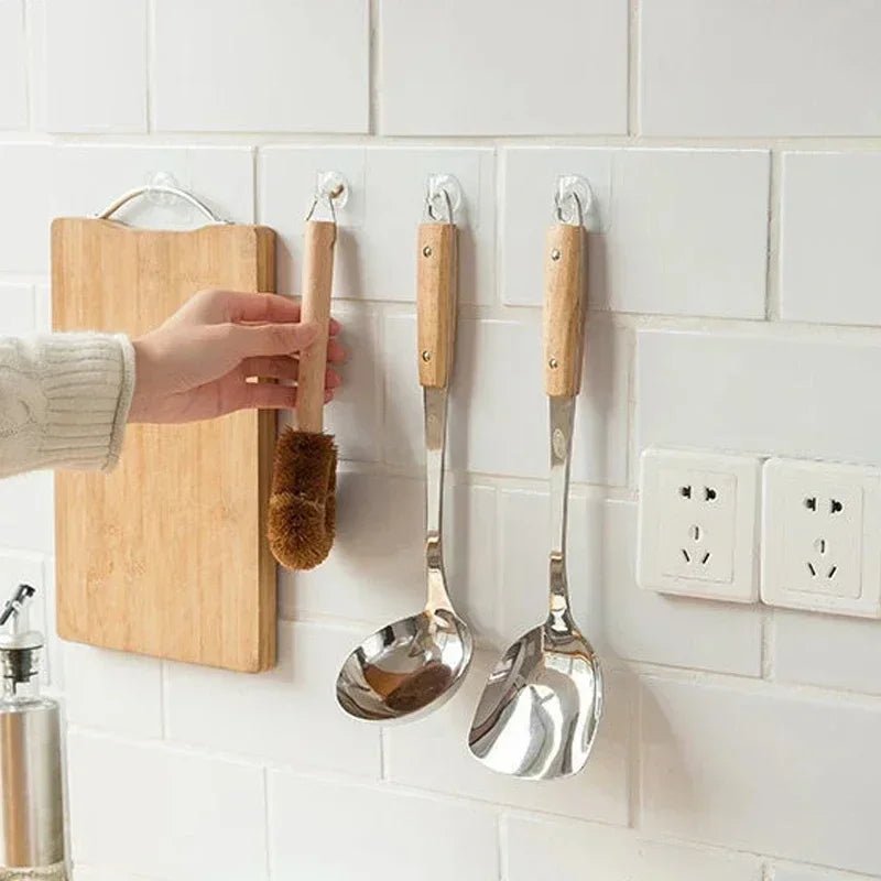 Móc Dán Trong Suốt Treo Đồ Nhà Bếp Nhà Tắm 20c - Daisan Store