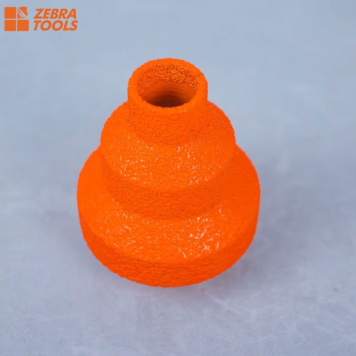 Mũi khoan gốm sứ hình nón mài vát kim cương hàn chân không - Daisan Store