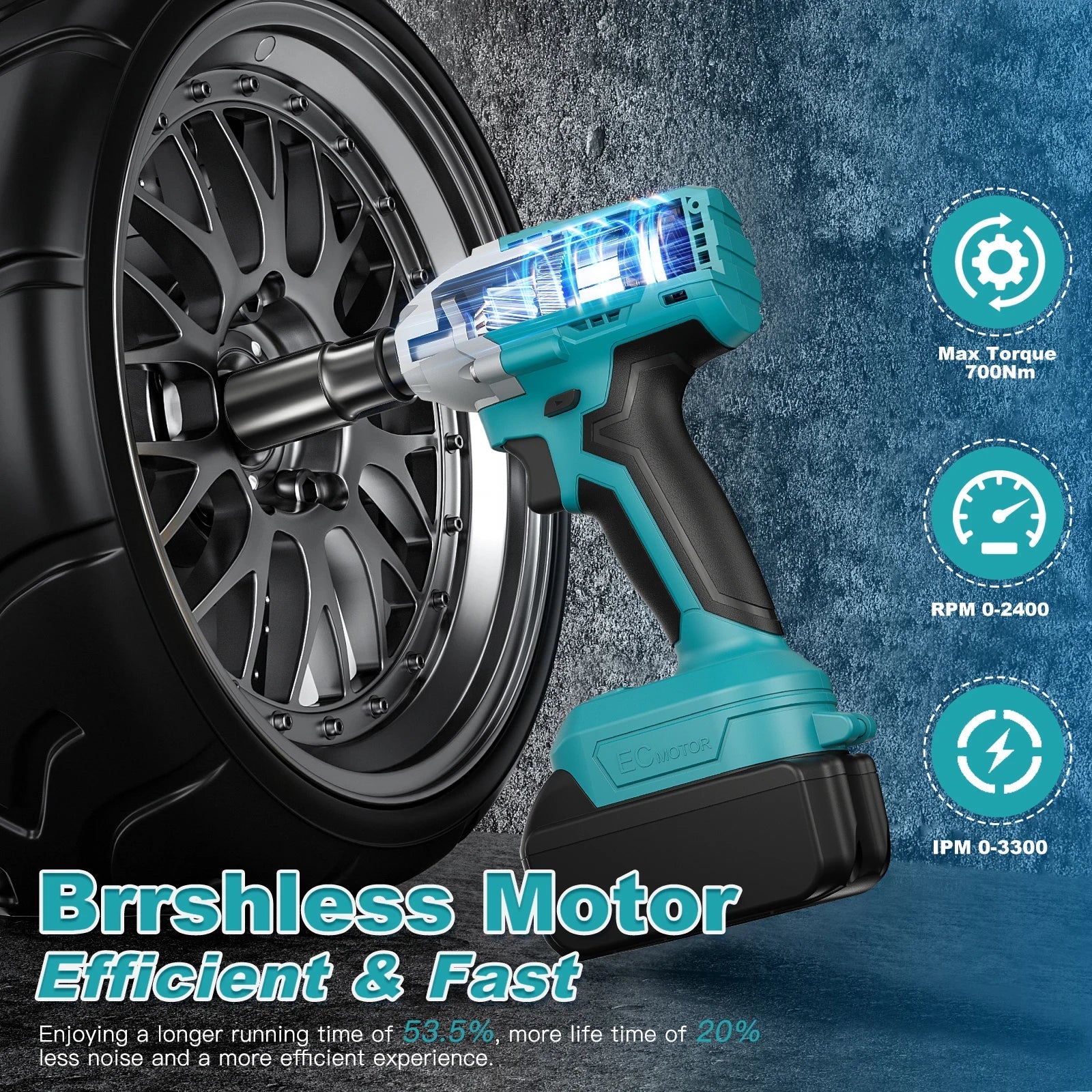 Nananuu Máy Vặn Bu Lông Va Đập Đa Năng Không Dây 18V Makita - Daisan Store