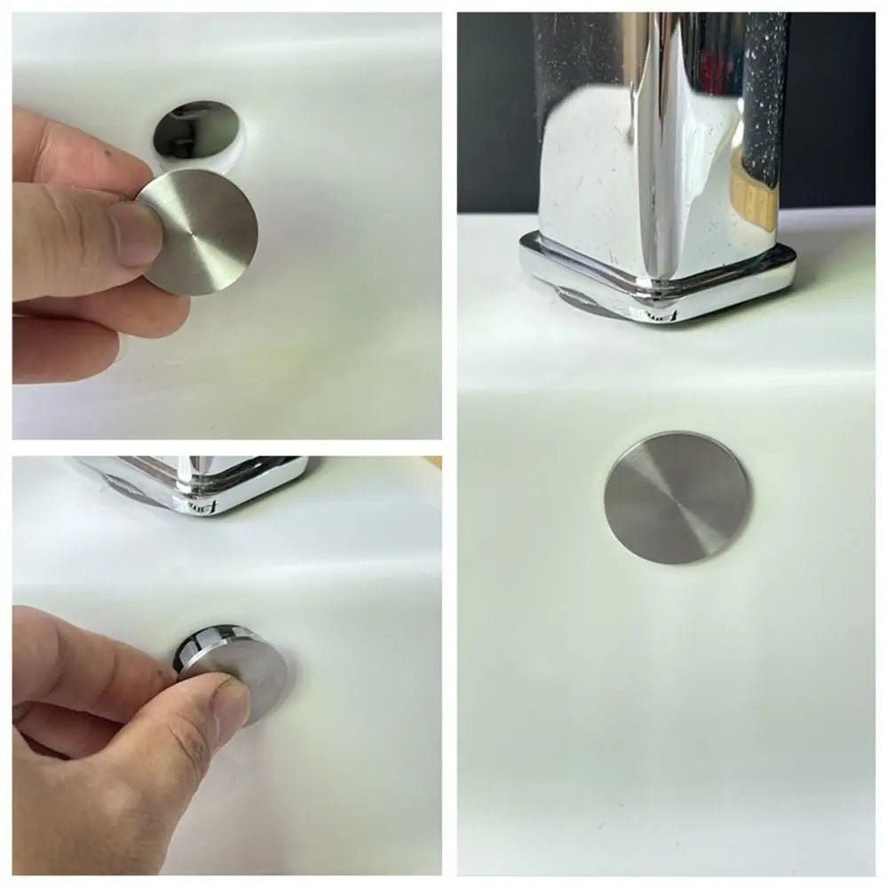 Nắp Thoát Tràn Inox Cho Bồn Rửa Chén & Lavabo - Daisan Store