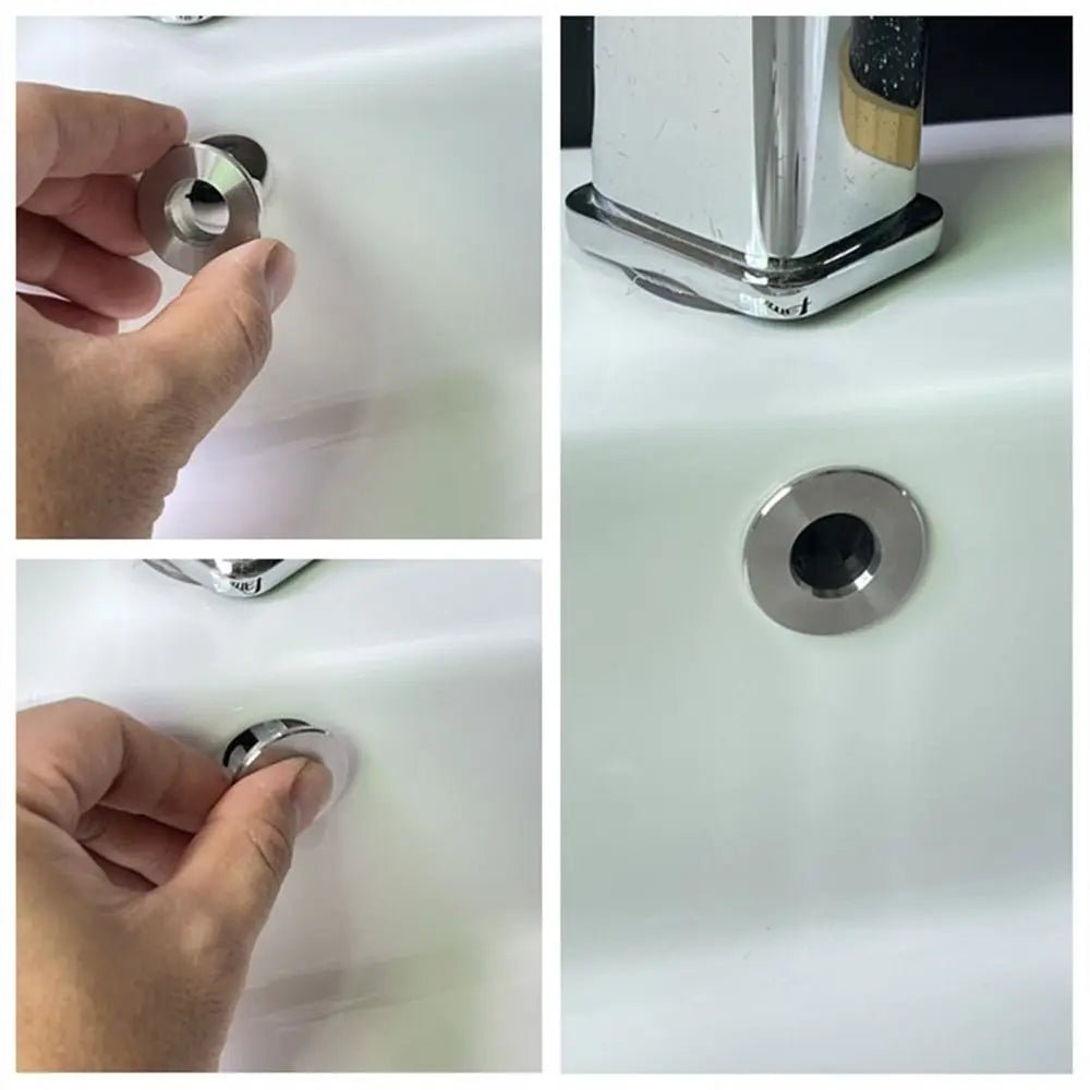 Nắp Thoát Tràn Inox Cho Bồn Rửa Chén & Lavabo - Daisan Store