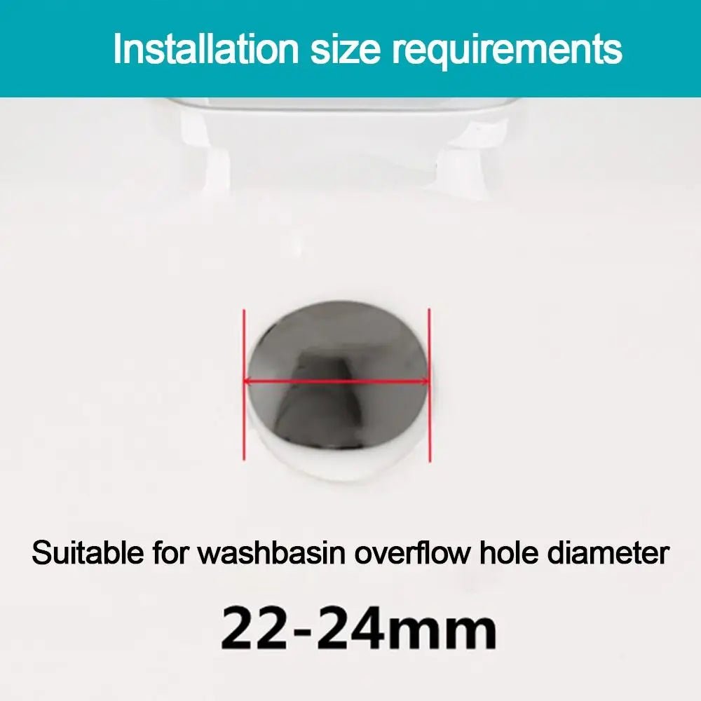 Nắp Thoát Tràn Inox Cho Bồn Rửa Chén & Lavabo - Daisan Store