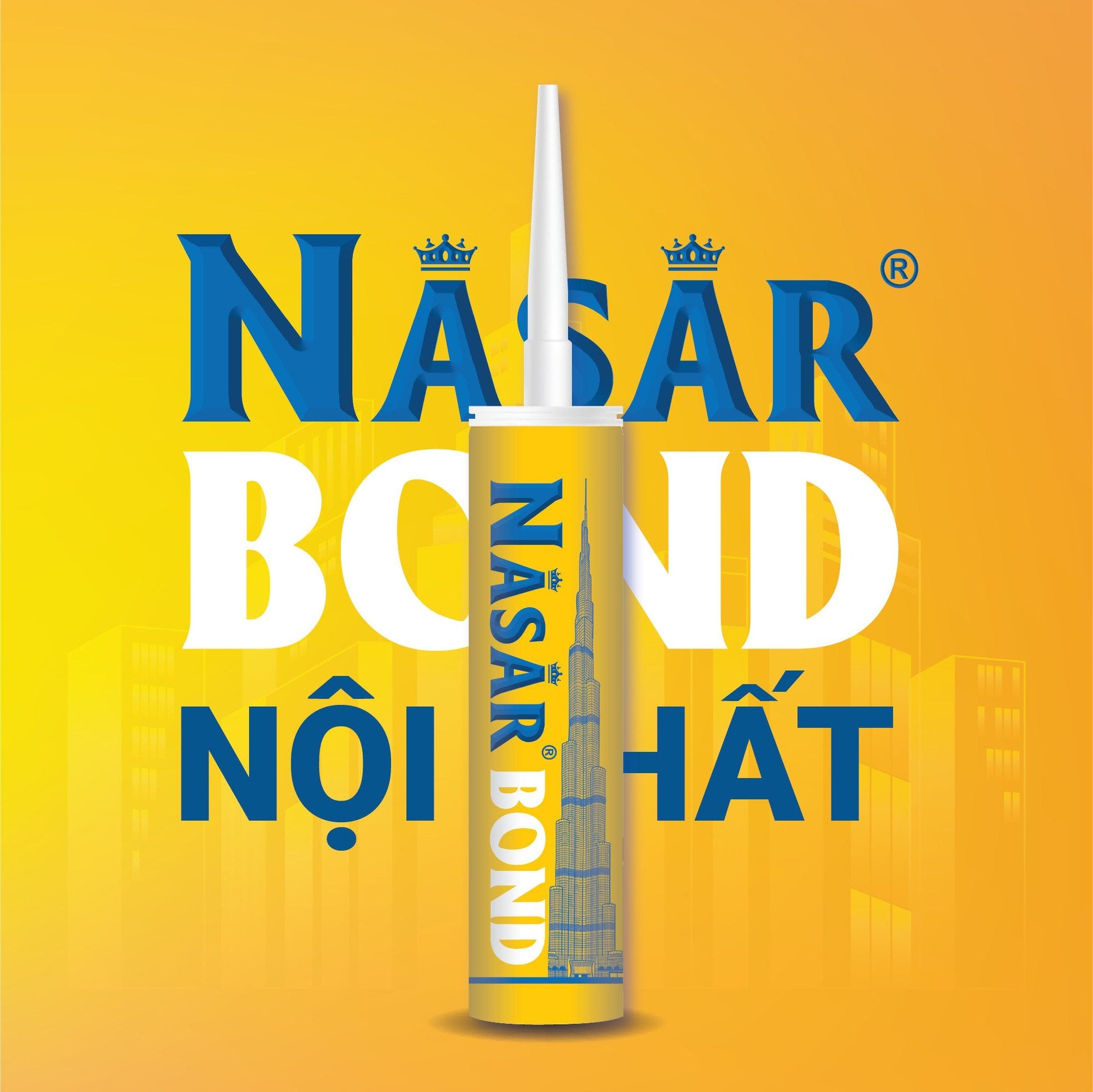 Nasar Bond B Keo Nội Thất 24 Chai Thùng - Daisan Store