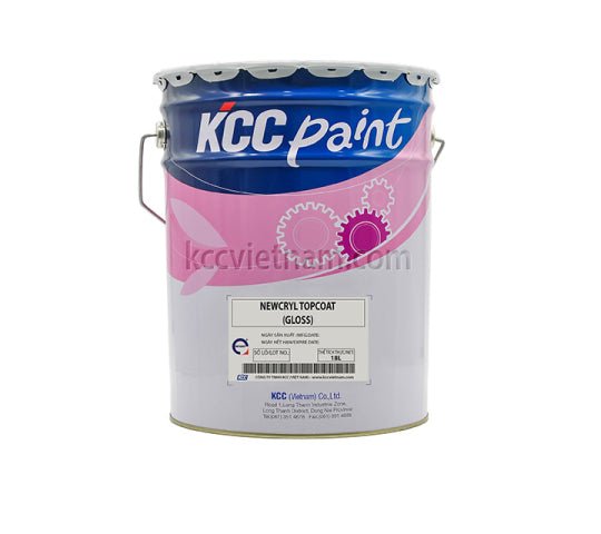 Newcryl Topcoat – Sơn phủ Acrylic gốc dầu, giữ màu tuyệt vời - Daisan Store