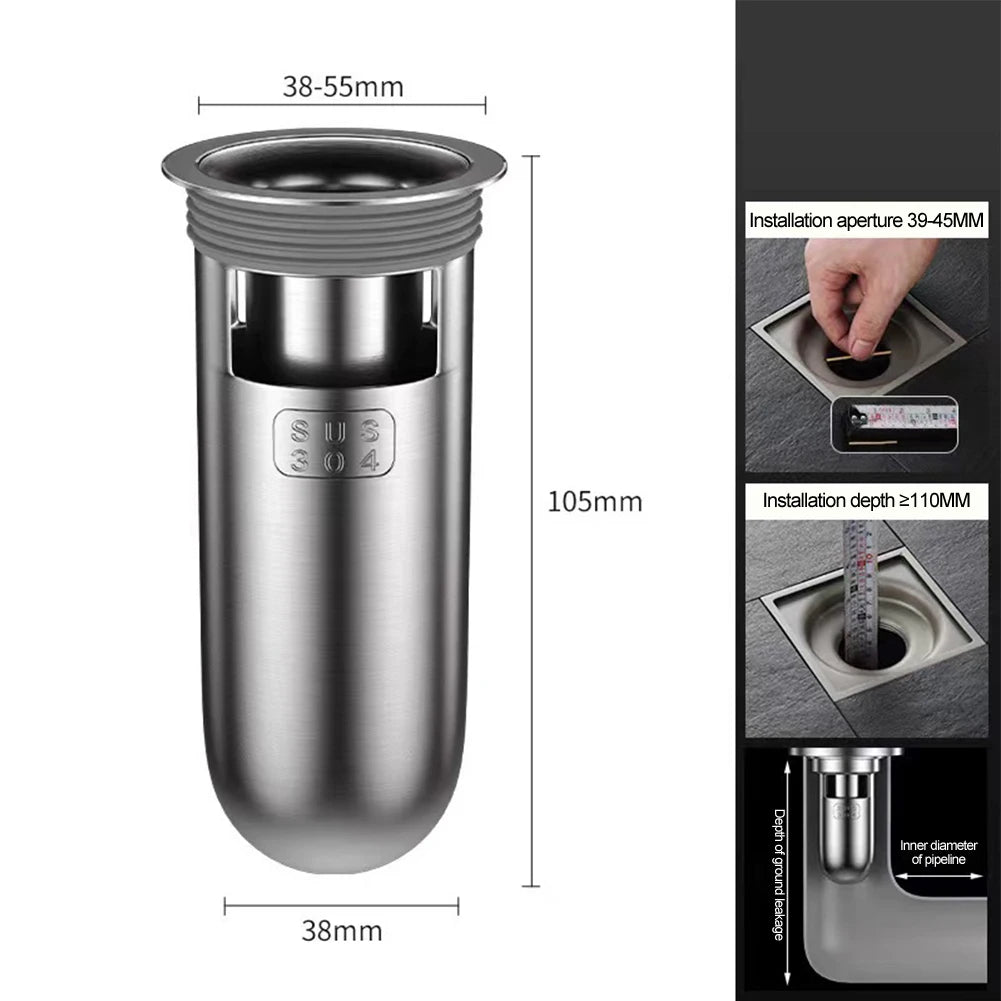 Ngăn Mùi Nhà Tắm - Chống Trào Ngược Dễ Lắp Đặt - Daisan Store