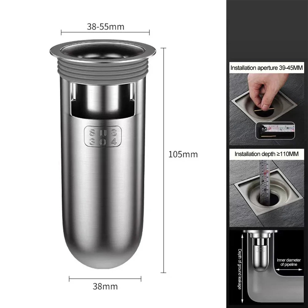 Ngăn Mùi Nhà Tắm - Chống Trào Ngược Dễ Lắp Đặt - Daisan Store
