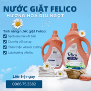 Nước giặt Felico hương hoa dịu ngọt - Daisan Store