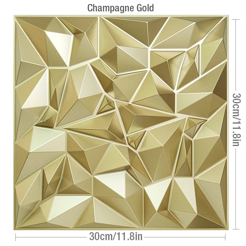 Ốp tường trần 3D vân gỗ chống nước 30x30cm đẹp - Daisan Store