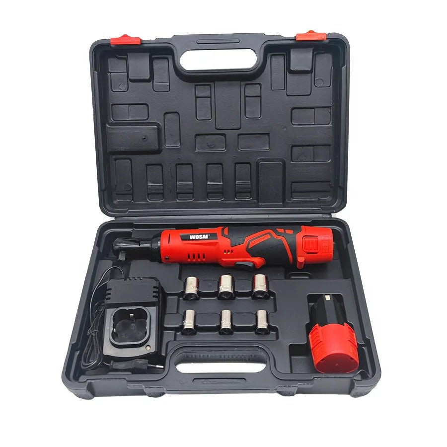 Set Cờ Lê Quay Điện Không Dây 12V Mini Linh Hoạt Đảo Chiều - Daisan Store