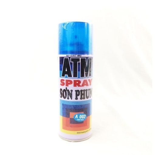 Sơn Xịt Xe Máy ATM A002 Màu Xanh Candy - Daisan Store