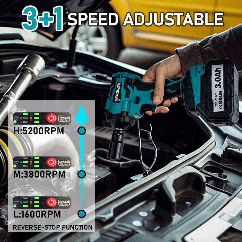 Sung Van Bu Long Brushless Khong Day 1200Nm Makita 18V - Daisan Store