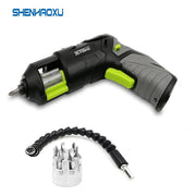 Súng Vít Mini Không Dây Pistol Có Đèn Led Pin Lithium 7 Bộ - Daisan Store