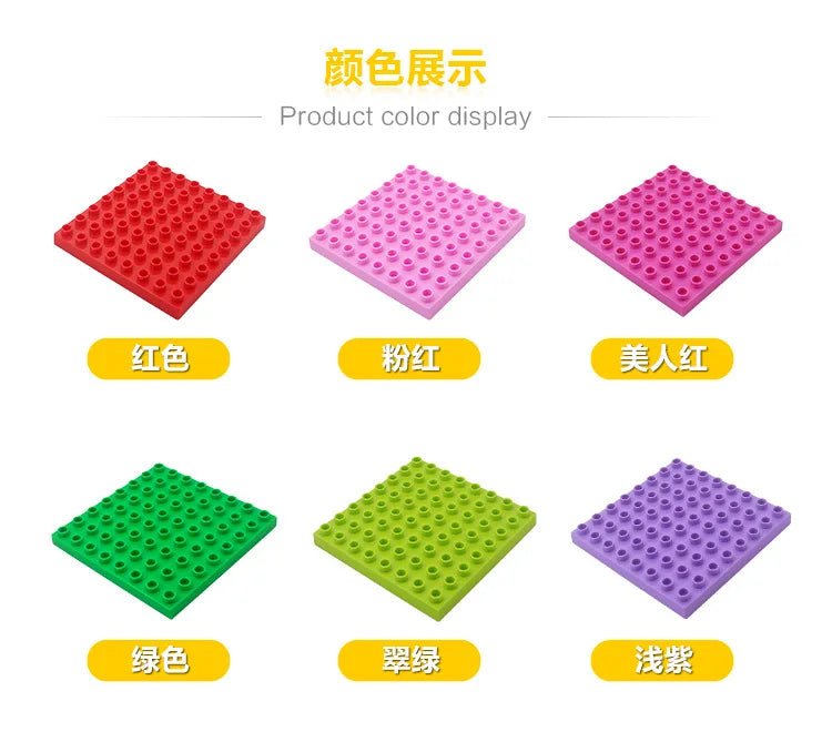 Tấm Đế Xếp Hình Sáng Tạo 8x8 Cho Trẻ Em Giáng Sinh - Daisan Store