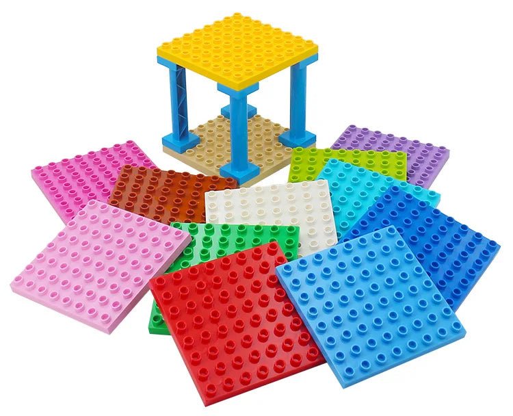 Tấm Đế Xếp Hình Sáng Tạo 8x8 Cho Trẻ Em Giáng Sinh - Daisan Store