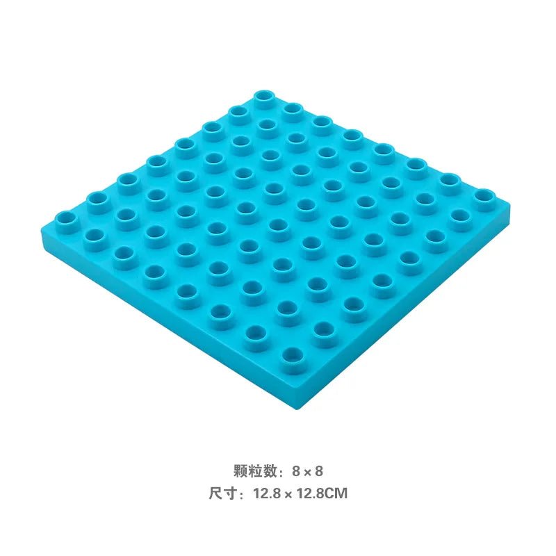 Tấm Đế Xếp Hình Sáng Tạo 8x8 Cho Trẻ Em Giáng Sinh - Daisan Store