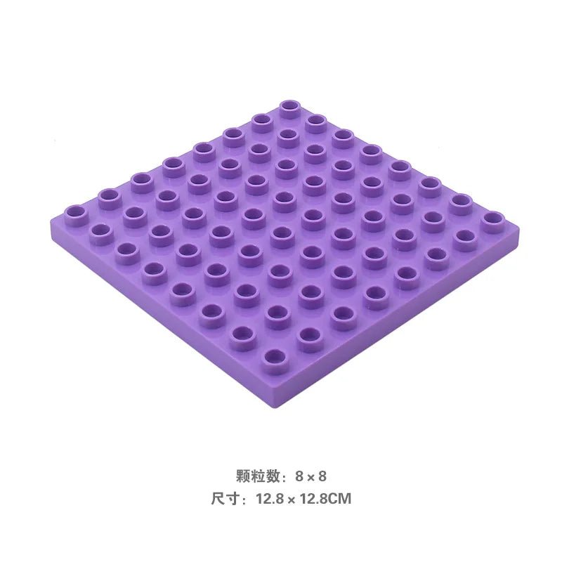 Tấm Đế Xếp Hình Sáng Tạo 8x8 Cho Trẻ Em Giáng Sinh - Daisan Store