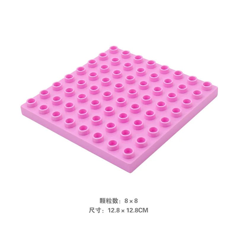Tấm Đế Xếp Hình Sáng Tạo 8x8 Cho Trẻ Em Giáng Sinh - Daisan Store
