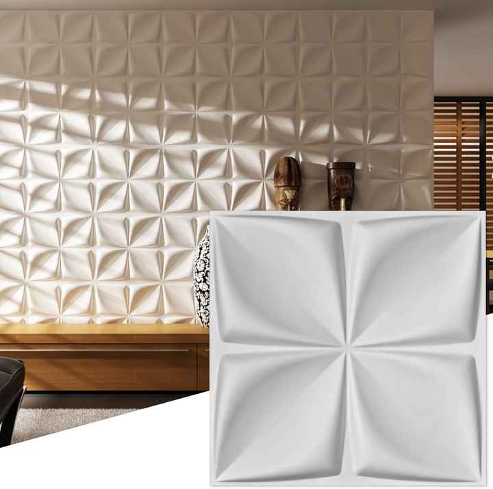 Tấm ốp tường 3D hiện đại trang trí nội thất bán chạy chống thấm nước trơn tru dễ lắp đặt Tấm ốp tường PVC - Daisan Store