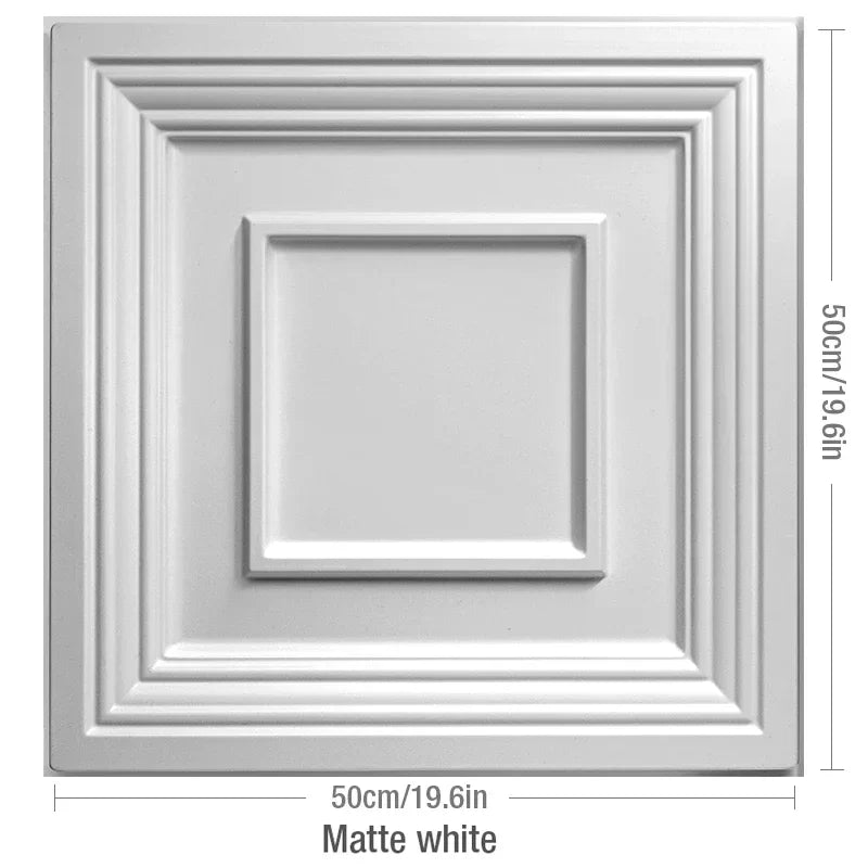 Tấm ốp tường 3D vân gỗ vàng ánh kim chống nước - Daisan Store