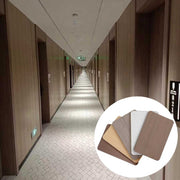 Tấm ốp tường PVC sợi than tre cứng chống thấm nước, nhẹ, bền, trang trí nội thất khách sạn - Daisan Store