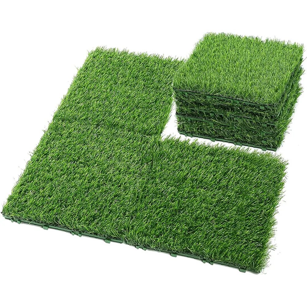 Thảm Cỏ Nhân Tạo Lắp Ghép 30x30cm Trang Trí Sân Vườn - Daisan Store