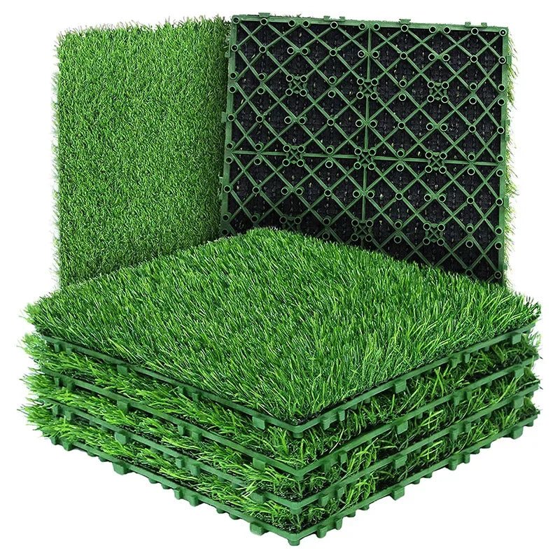 Thảm Cỏ Nhân Tạo Lắp Ghép 30x30cm Trang Trí Sân Vườn - Daisan Store