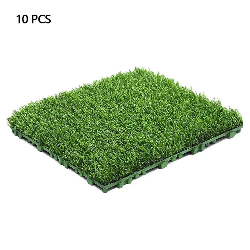 Thảm Cỏ Nhân Tạo Lắp Ghép 30x30cm Trang Trí Sân Vườn - Daisan Store