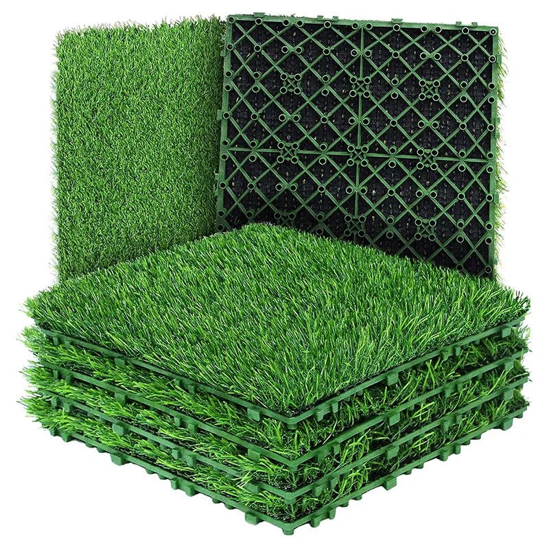 Thảm Cỏ Nhân Tạo Lắp Ghép 30x30cm Trang Trí Sân Vườn - Daisan Store