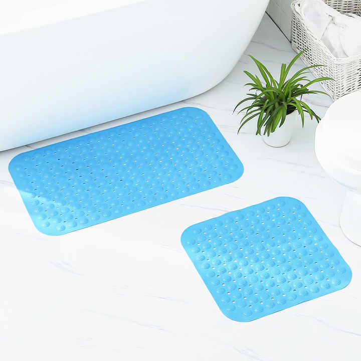 Thảm tắm PVC chống trượt bền bỉ chống thấm nước thời trang năm 2023 có lỗ - Daisan Store