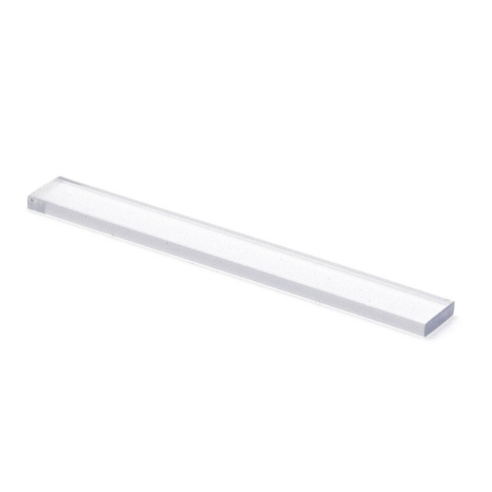 Thanh vuông Acrylic phòng tắm FHC 5/32" X 1/4" X 2" Khối lắp đặt bằng nhựa trong suốt cho cửa kính phòng tắm nhà bếp - Daisan Store