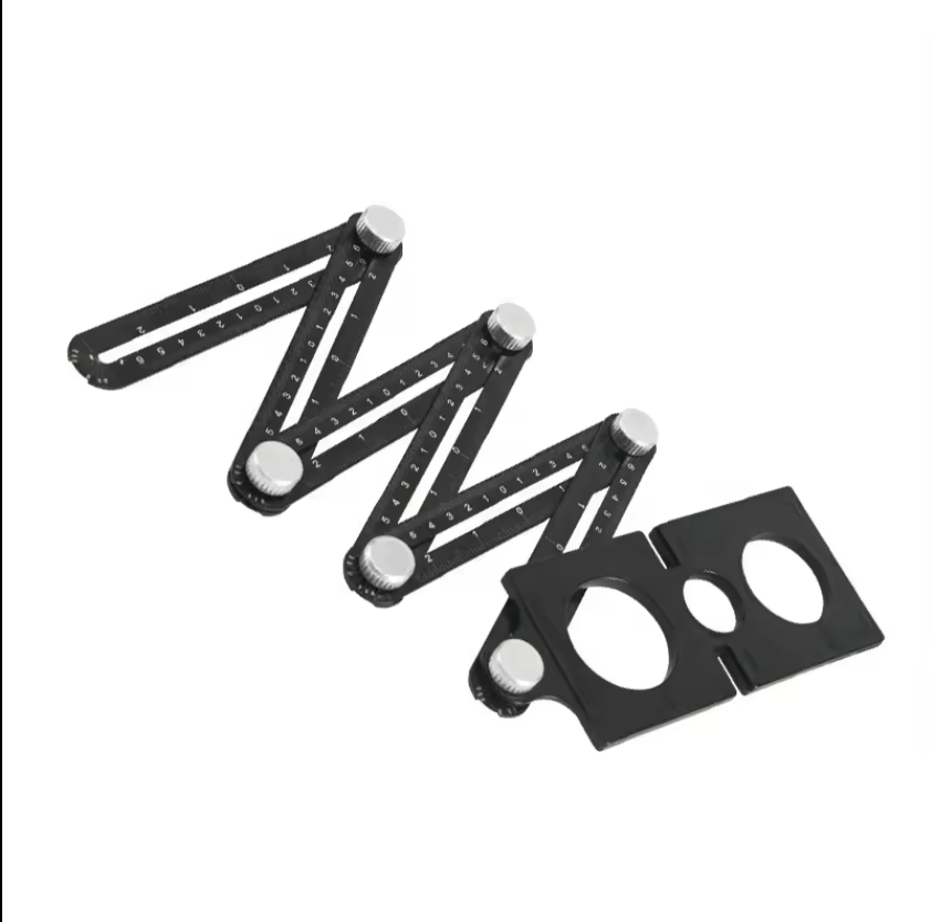 Thước gấp sáu cạnh, thước đo đa góc đa năng - Daisan Store