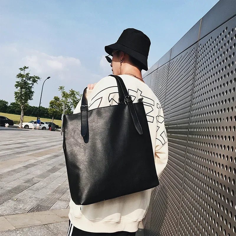 Túi Da Nam Phong Cách Nhật Hàn Công Sở Đa Năng - Daisan Store