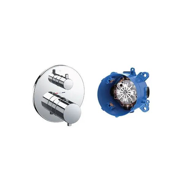 Van điều chỉnh nhiệt độ kèm phụ kiện âm tường TBV01408B_TBN01001BPARENT - Daisan Store